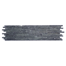 SLATE - 6X24, BLACK MSTK, HONED